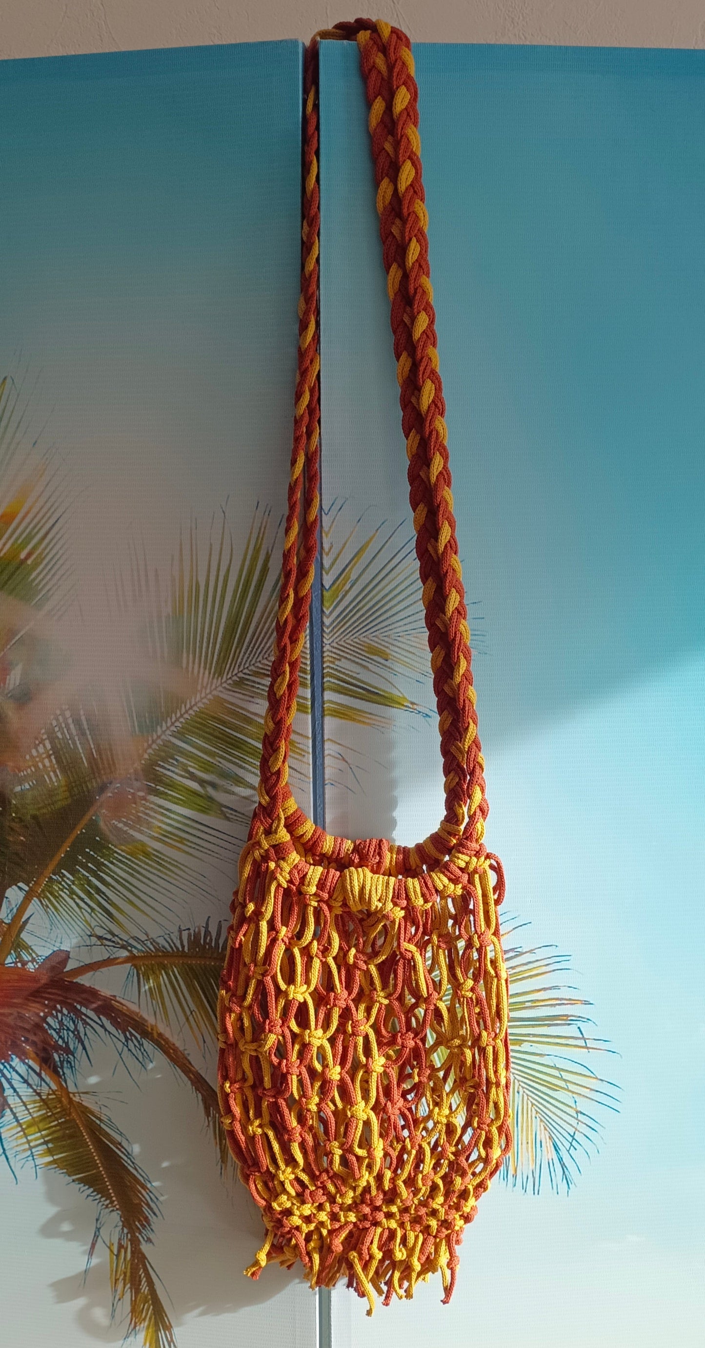 Sac filet "Coucher de Soleil"