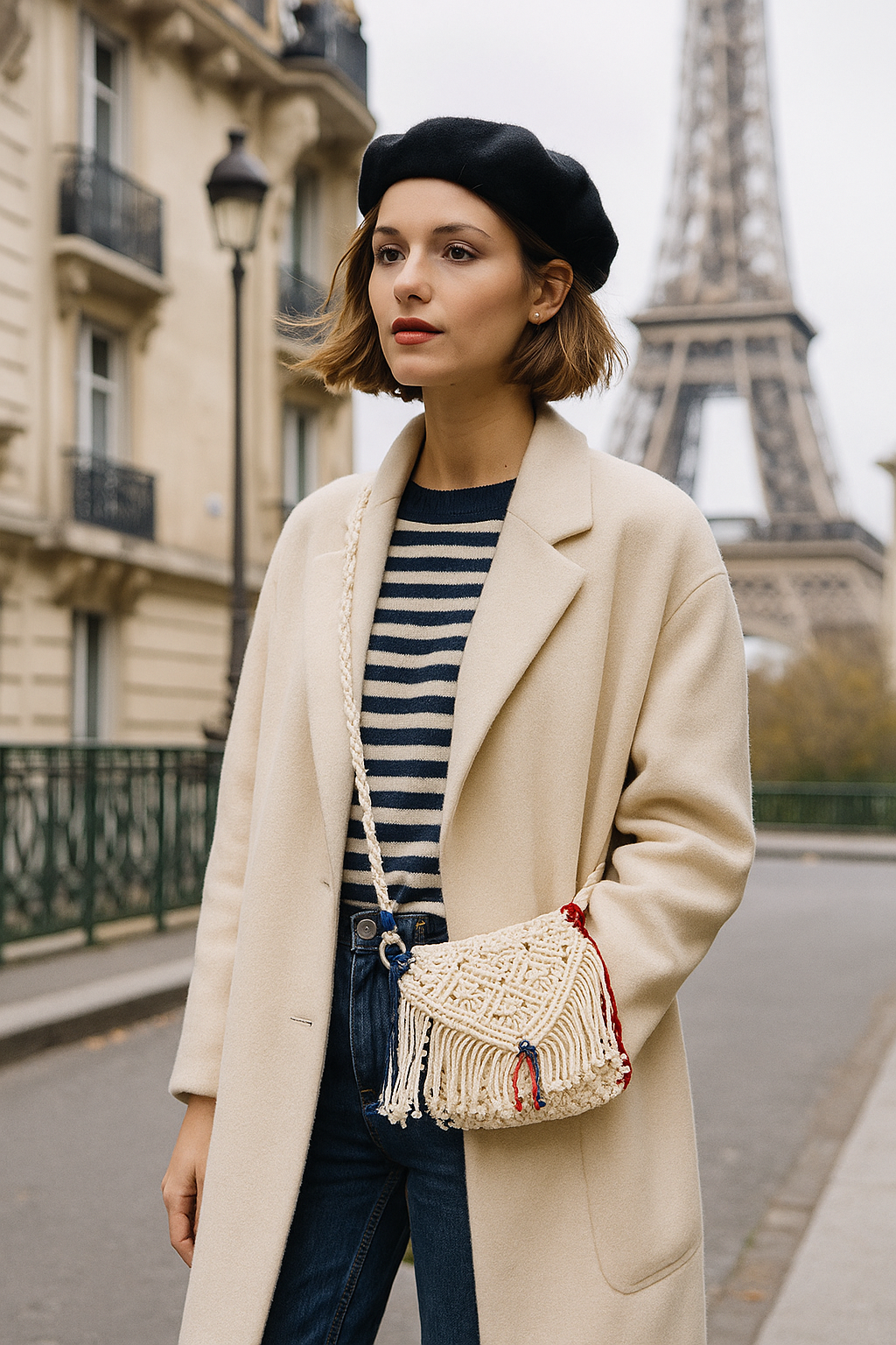 Sac carré Collection Paris