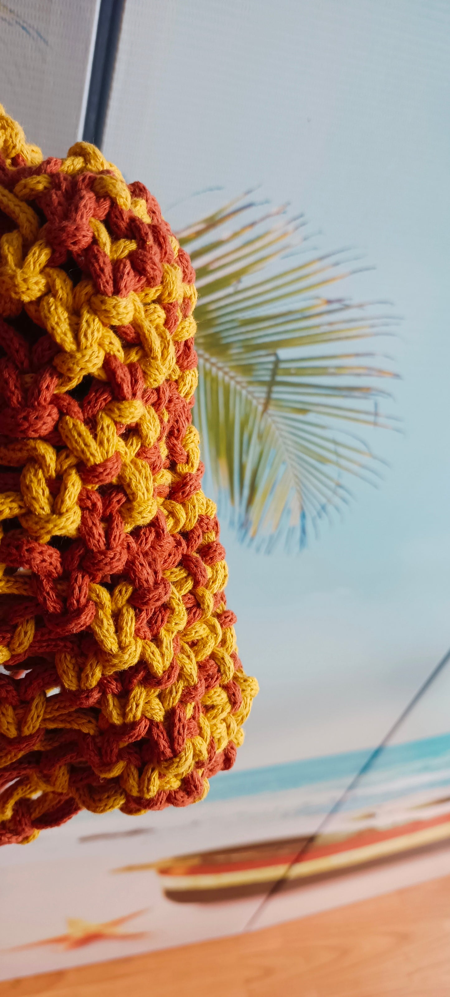 Sac filet "Coucher de Soleil"