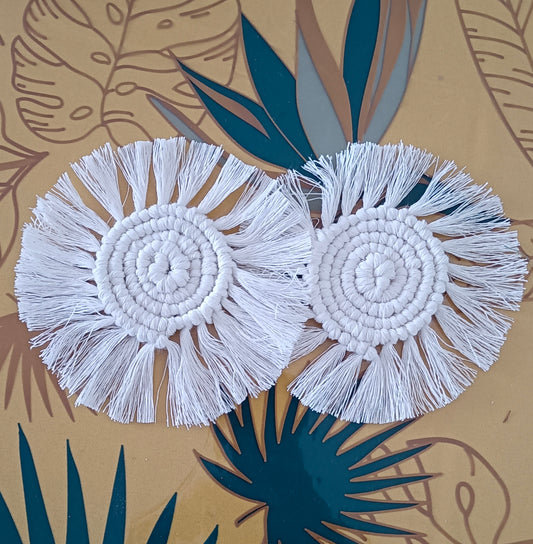 Lot de 2 sous verres