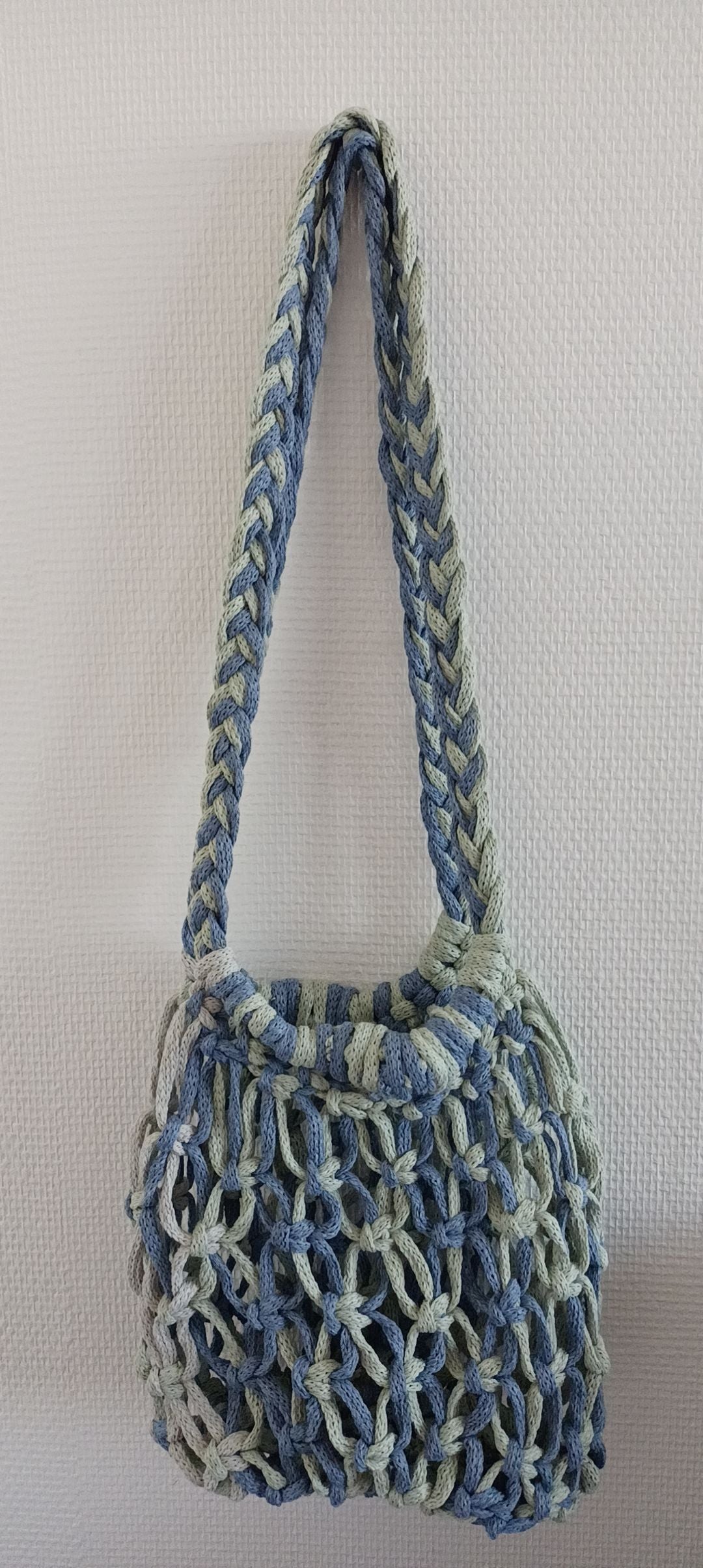 Sac Filet Bleu/Vert d'eau