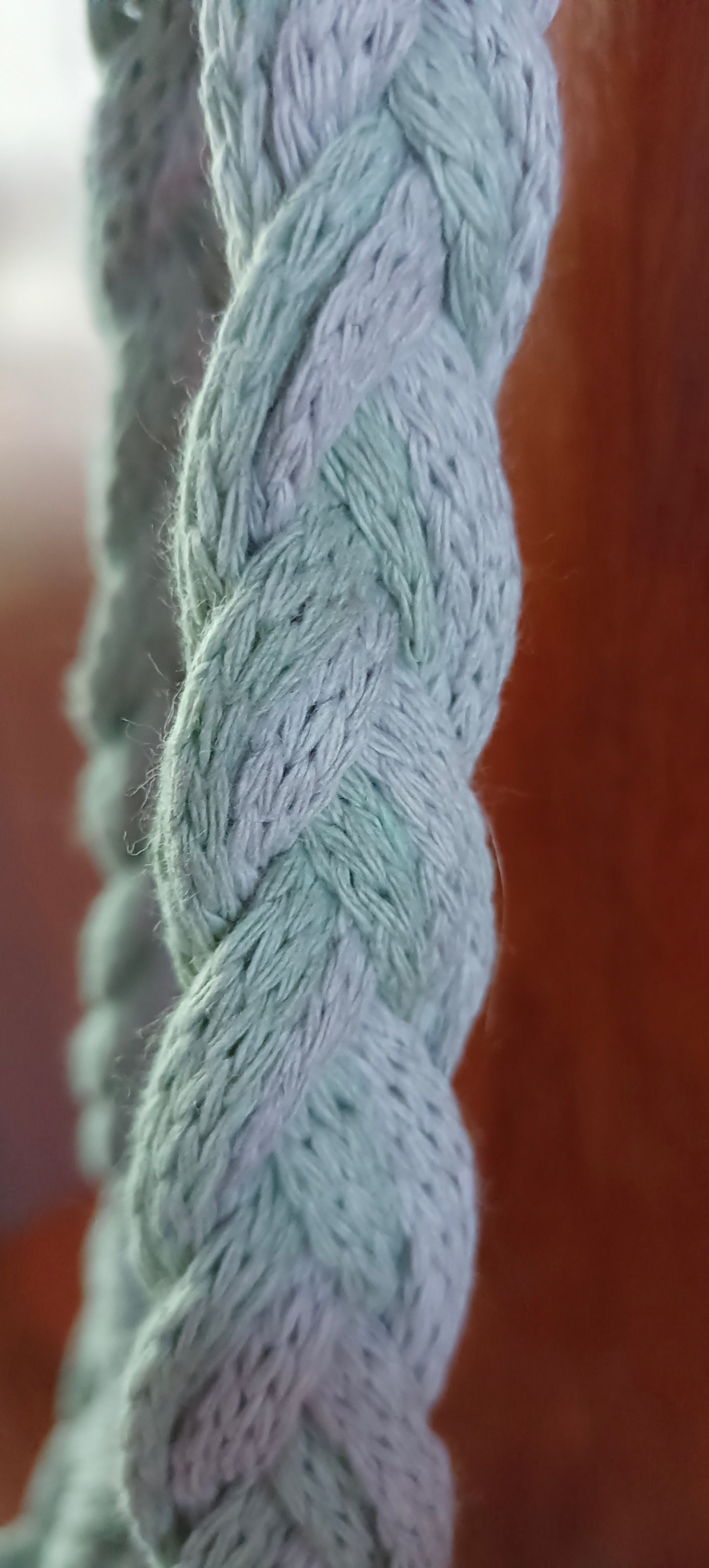 Sac Filet Vert d'eau/Gris