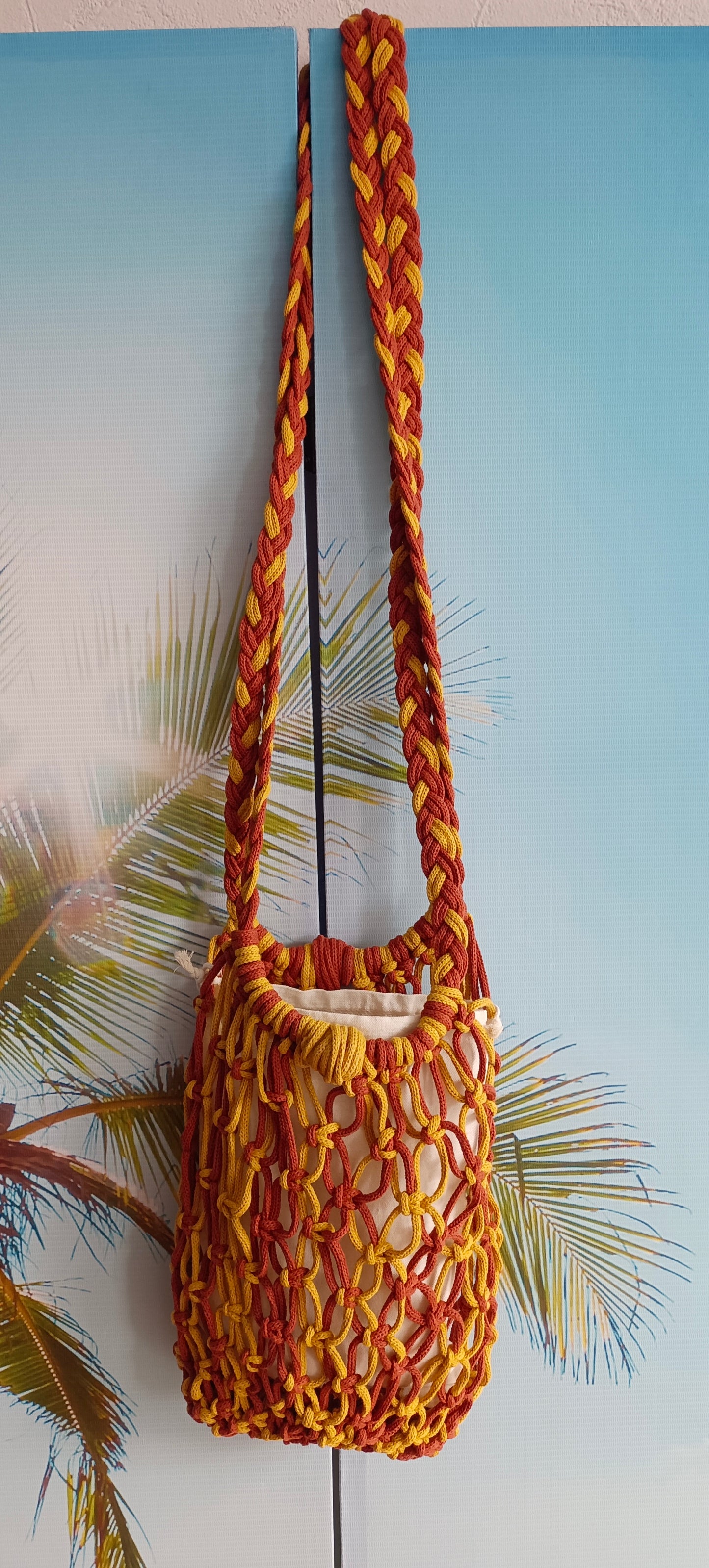 Sac filet "Coucher de Soleil"