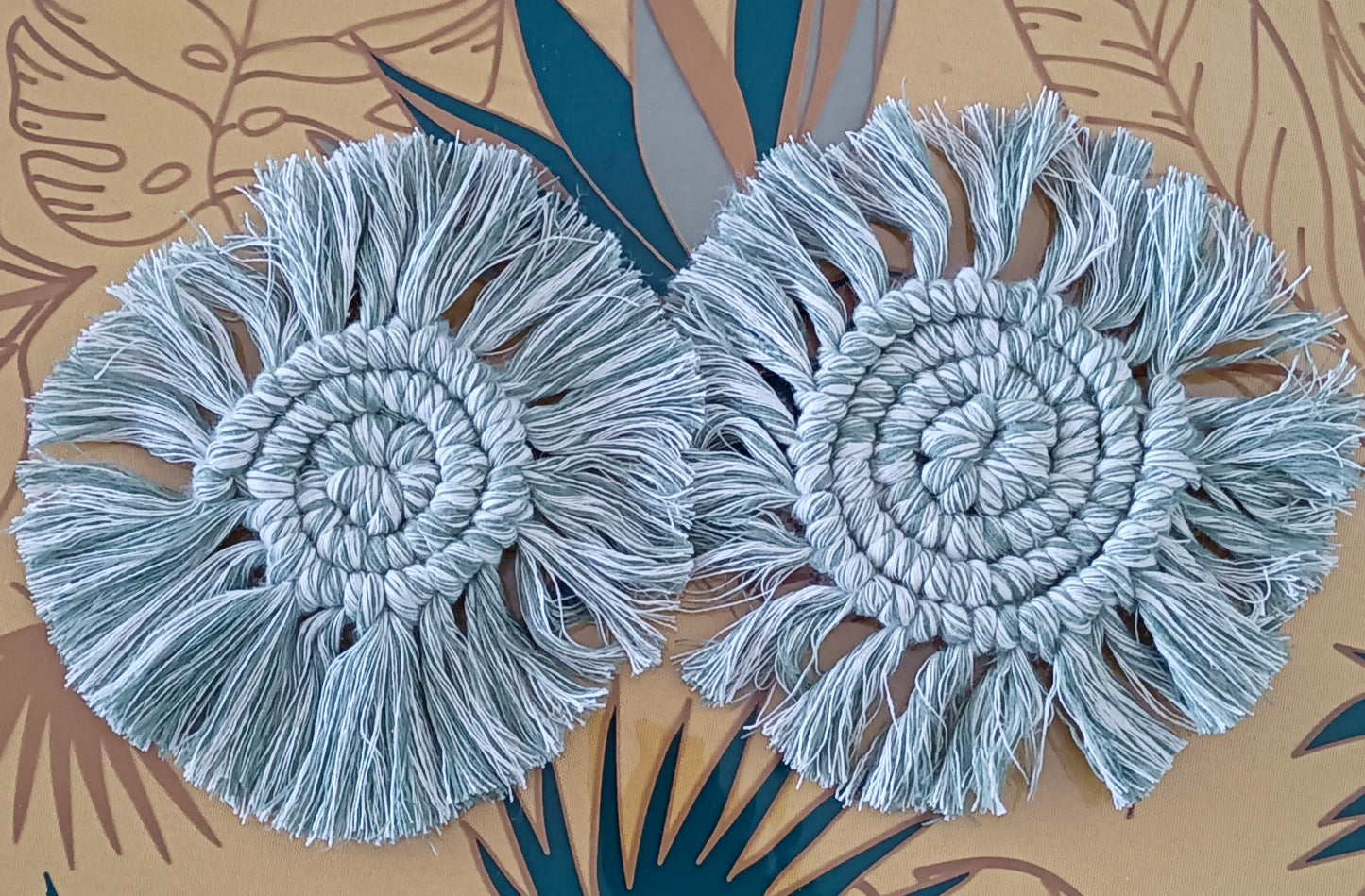 Lot de 2 sous verres