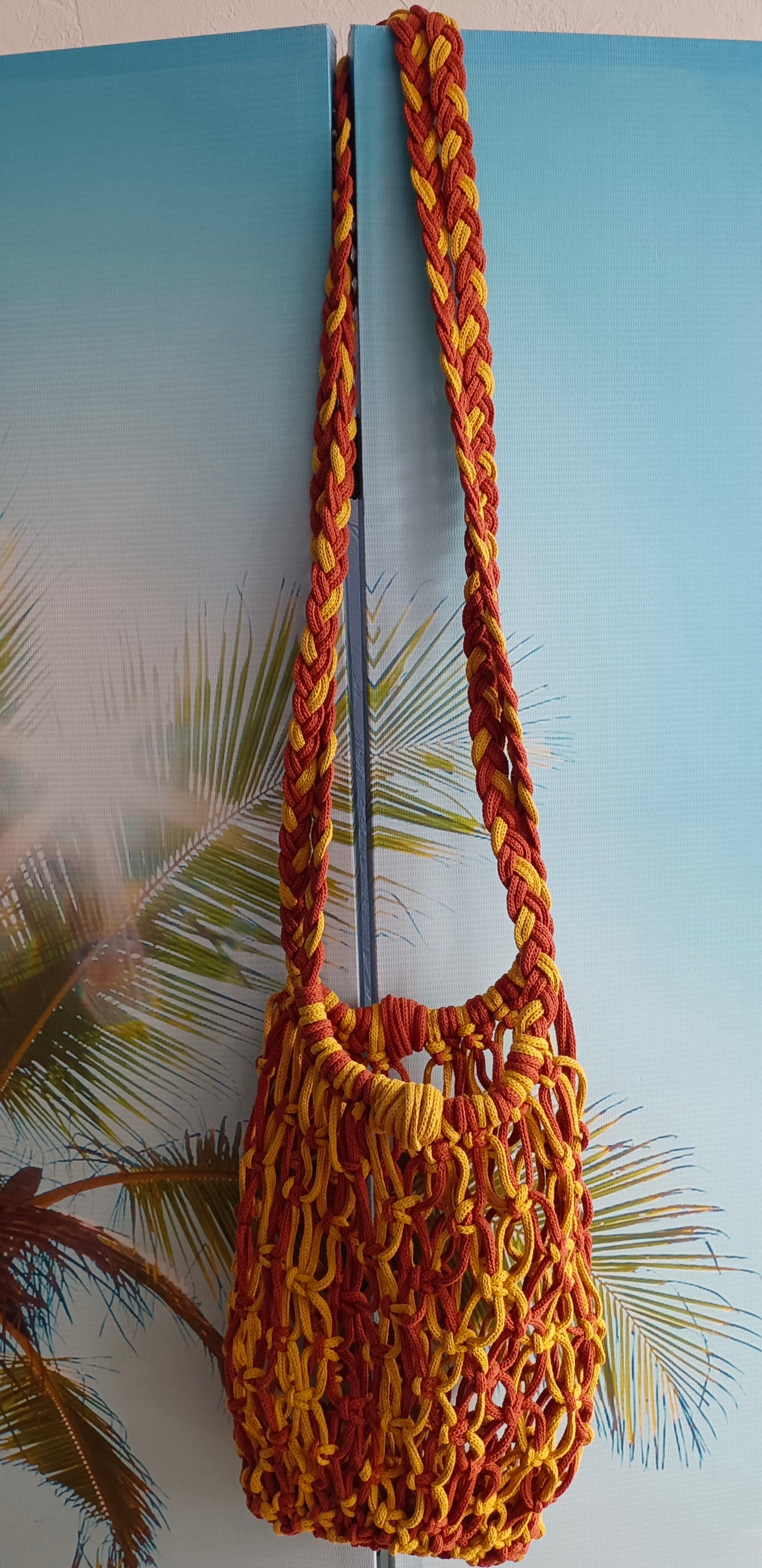 Sac filet "Coucher de Soleil"